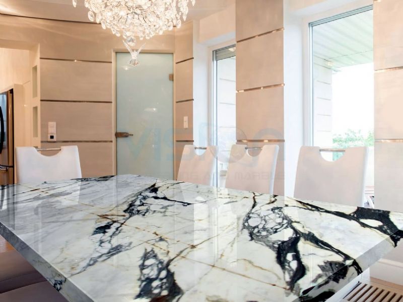 Calacatta Verde Marble Wall Cladding